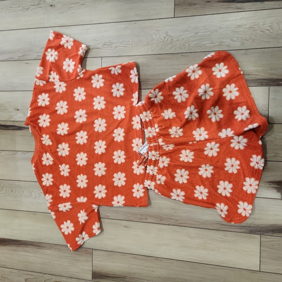 New In Floral Orange Set - Picture 5 of 5